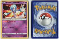 RADIANT GARDEVOIR 069/196 RADIANT RARE LOST ORIGIN POKEMON HOLO NM - Image 3