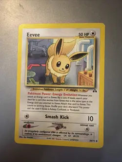 Eevee - 38/75 - Neo Discovery - 2000 - WOTC - Pokemon - Vintage - Image 1