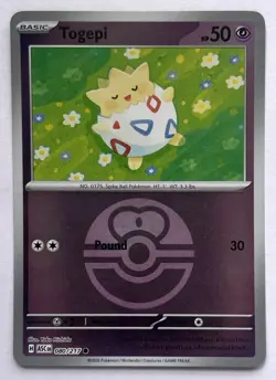 Togepi (Love Ball) 080/217 Common ME: Ascended Heroes Pokemon Lightly Played - Image 1