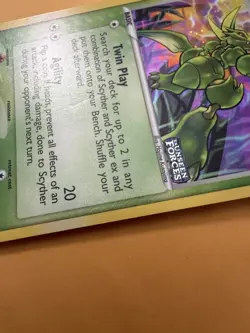 Pokemon TCG Scyther Unseen Forces Reverse Holo Stamped 46/115 - Image 3