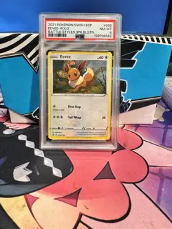 2021 Pokemon Swsh Bsp EEVEE - Holo Battle Styles promo - Image 1