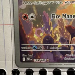 Pokemon Sv10: Destined Rivals RAPIDASH 189/182 IR HOLO 110 HP ENG - Image 5