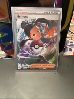Pokemon TCG Nemona 238/091 Sv: Paldean Fates Special Illustration Rare Near Mint - Image 1