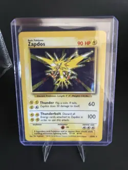 Wizards of the Coast Zapdos Base Set Holo Rare 16/102 1999 HP90 EN - Image 5