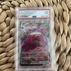 Pokemon SWSH Full Art Gengar VMAX #157 Fusion Strike PSA 9 - Image 2