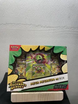 Pokemon TCG: Mega Evolution—Ascended Heroes Mega Meganium EX Box Sealed - Image 1