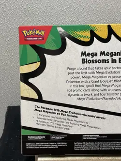 Pokemon TCG: Mega Evolution—Ascended Heroes Mega Meganium EX Box Sealed - Image 3