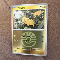 Pokemon TCG Pikachu Friend Poke ball Reverse Holo - 055/217 Ascended Heroes NM - Image 2