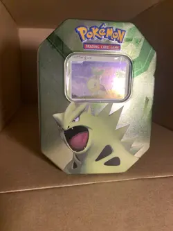 RARE OPENED NM/MINT Pokemon TCG Turtwig Tin Spring 2007 DISPLAY - Image 2
