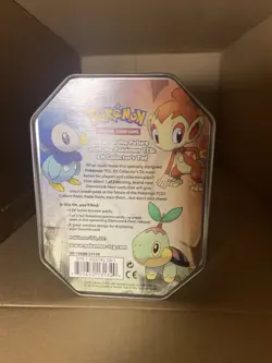 RARE OPENED NM/MINT Pokemon TCG Turtwig Tin Spring 2007 DISPLAY - Image 4