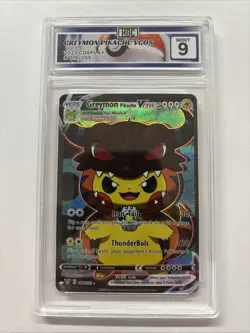 2023 Pokemon Greymon Pikachu Vcos #19 HGC 9 - Image 1
