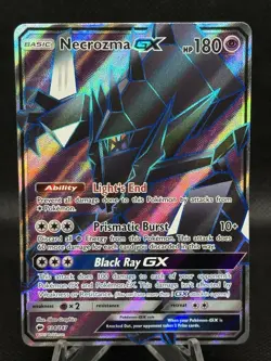 Pokemon Necrozma GX 134/147 Full Art SM Burning Shadows NM - Image 1