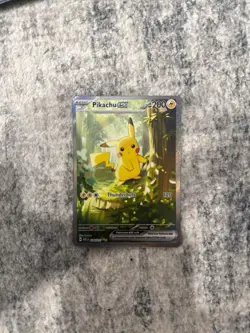 Pokemon TCG Pikachu ex Scarlet & Violet 2 276/217 SIR Holo HP 200 Lightning - Image 2