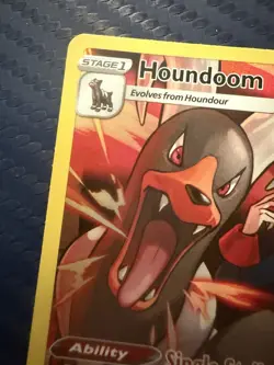 2022 Pokemon SWSH Brilliant Stars Houndoom Trainer Gallery Holo #TG10/TG30 - Image 4
