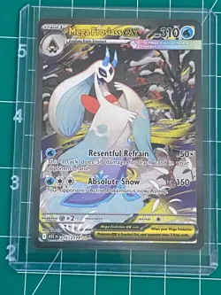 2026 POKEMON ASCENDED HEROES #275/217 MEGA FROSLASS EX SPECIAL ILLUSTRATION RARE - Image 1