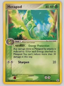 Metapod 39/112 Pokemon - FireRed & LeafGreen HP - Image 1
