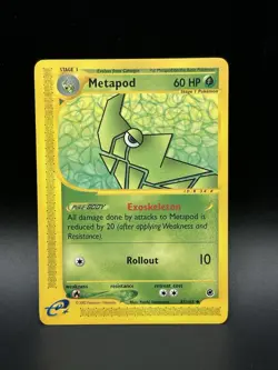 Metapod 87/165 Pokemon Expedition LP/NM - 0198 - Image 1