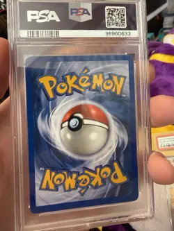 1999 POKEMON BASE SET UNLIMITED #4 CHARIZARD-HOLO PSA 7 - Image 2