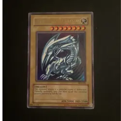 Konami Blue-Eyes White Dragon Holo Rare SDK-001 English Yu-Gi-Oh! - Image 1