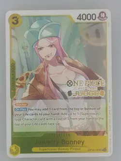 Jewelry Bonney Judge Pack Vol. 7 Foil Stamped One Piece Promo OP10-107 - Image 1