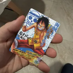 Monkey D. Luffy 2011 AR BANDAI Carddass ONE PIECE VERY RARE SET NO 01 02 - Image 1