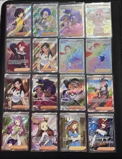 20x Full Art Pokemon Trainer card lot NM/LP+ - Image 1