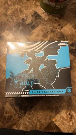 Pokemon Scarlet & Violet Black Bolt Elite Trainer Box 45 Cards 65 Sleeves 2025 - Image 1