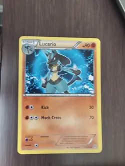 Lucario Plasma Storm Regular Card 77/135 NM /LP Condition - Image 1