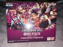 One Piece Card Game OP-11 A Fist Of Divine Speed English Booster Box - Image 1