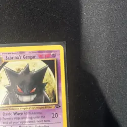 Sabrina's Gengar 29/132 Gym Challenge Unlimited Pokemon TCG Non-Holo Rare - Image 3