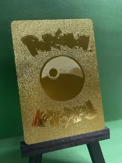 FAN ART! Mewtwo GX Gold Foil Pokemon Card - Image 2