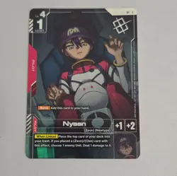 Gundam Nyaan (Store Tournament Winner Pack 03) Promotional Cards (GCG-PR) - Image 1
