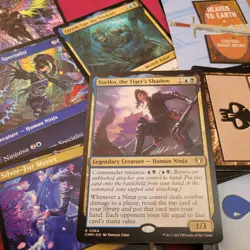 Commander Magic Deck with 100 MTG Cards - **Yuriko NINJA ROGUES Tribal ninjitsu* - Image 1