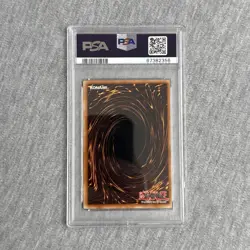 CARD OF SAFE RETURN YUGIOH LON-029 2003 LABYRINTH/NIGHTMARE 1ST ED UR EN PSA 8 - Image 2