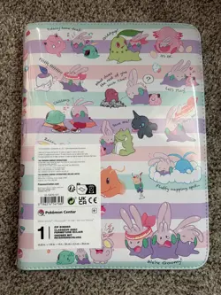 Pokemon Center - We're Goomy Zip Binder 9 Pocket 360 Cards Storage SEALED - Image 1
