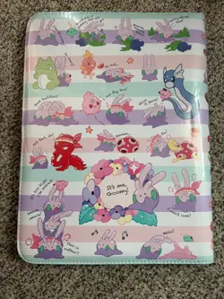 Pokemon Center - We're Goomy Zip Binder 9 Pocket 360 Cards Storage SEALED - Image 2