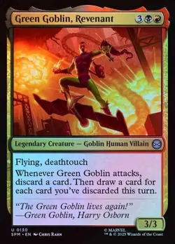 Green Goblin, Revenant - Foil - MTG Cards Shop - Image 1
