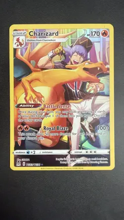Pokemon Card Charizard Lost Origin TG03/TG30 - Near Mint ultra rare - Image 1