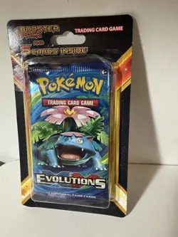 Pokemon Evolutions Booster Pack Venusaur Art Sealed English Trading Cards (3) - Image 3