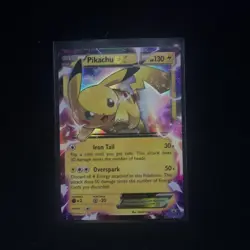 2015 Pokemon Card Promo Pikachu Ex Box PL Pikachu Ex #XY84 - Image 1