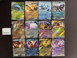 Pokemon Charizard ex & Mew ex RR Set Lots 12 SV2a Japanese - Image 1