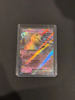 Pokemon TCG Mimikyu EX SVP004 Holo Black Star Promo NM - Image 1