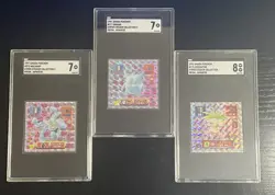 POKEMON 3 SGC SLABS LOT ( GENGAR , MACHAMP , EXEGGUTOR ) - Image 1