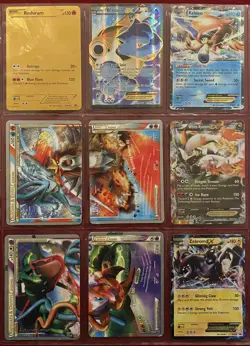Ultra rare valuable and powerful pokemon cards/full body/EX/Golden Reshiram - Image 1