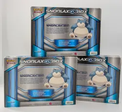 Lot of (3) Pokemon TCG Snorlax GX Box SEALED - Image 2