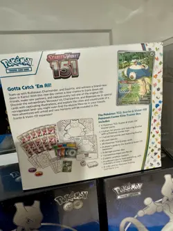 Pokemon TCG Pokemon 151 Pokemon Center Exclusive Elite Trainer Box ETB Sealed - Image 2