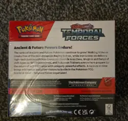 Pokemon TCG Temporal Forces Booster Box New And Sealed - Image 3