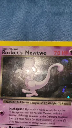 Pokemon TCG Rockets Mewtwo Gym Challenge Holo Card 14/132 - Image 2