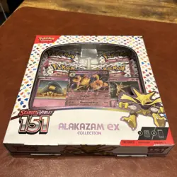 Pokemon TCG: Scarlet & Violet-151 Alakazam ex Collection Booster Box 820650855269 - Image 1