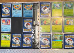 Scarlet & Violet 151 Pokemon Base Set - Near Complete Binder Not Included - Image 2